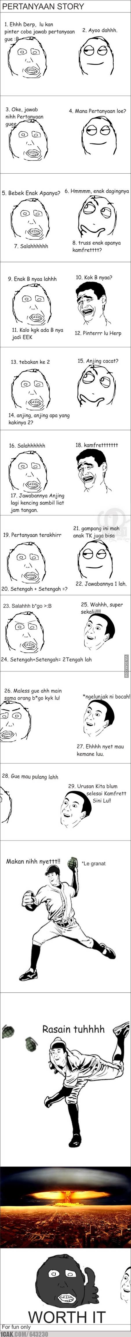 Tebak Tebakan Story Sorry Kalo Logpost 1CAK For Fun Only