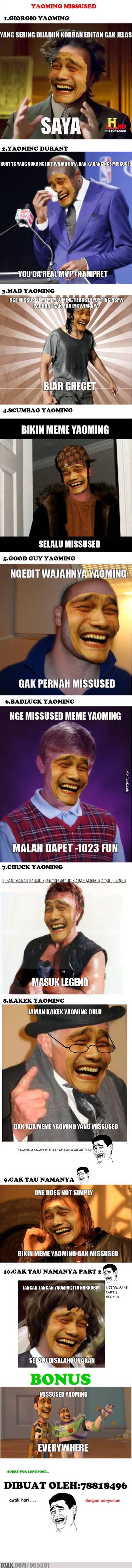 Yaoming Missused 1CAK For Fun Only